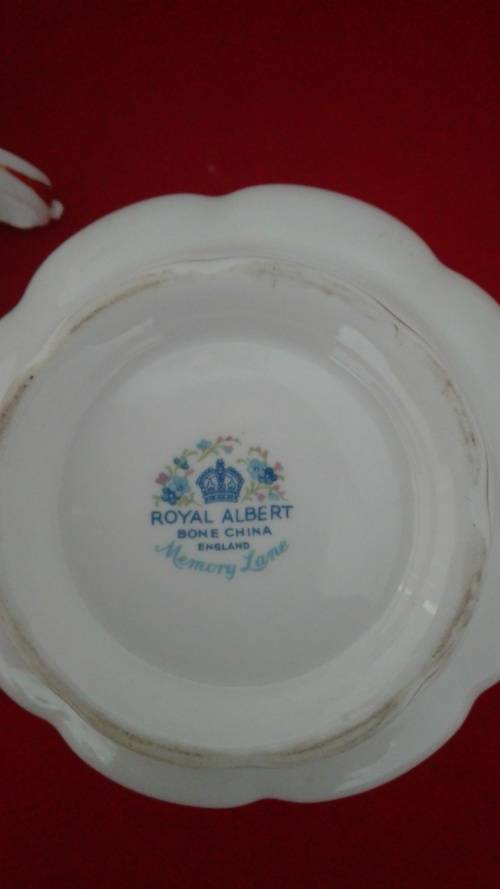 Royal Albert 41 piece " Memory Lane " tea set